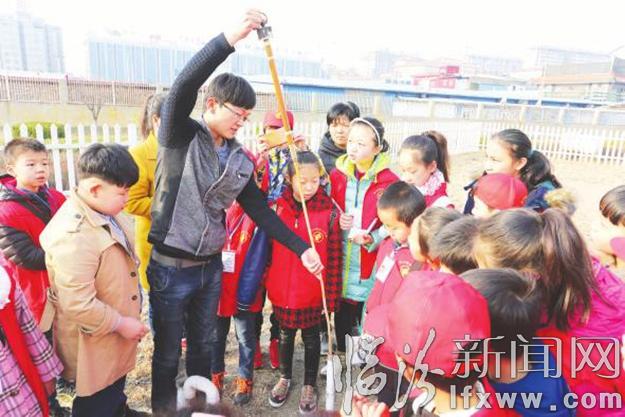 臨汾小記者開啟“觀云測雨”之旅