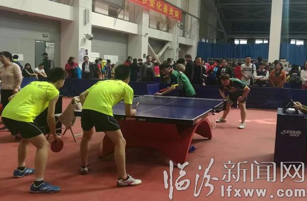 臨汾市兵乓球省賽獲佳績