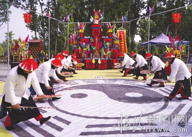 扇鼓儺戲表演現場