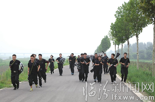 堯都區公安局科目訓練如火如荼