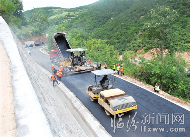 翼城縣舜王坪旅游公路預(yù)計(jì)9月底通車