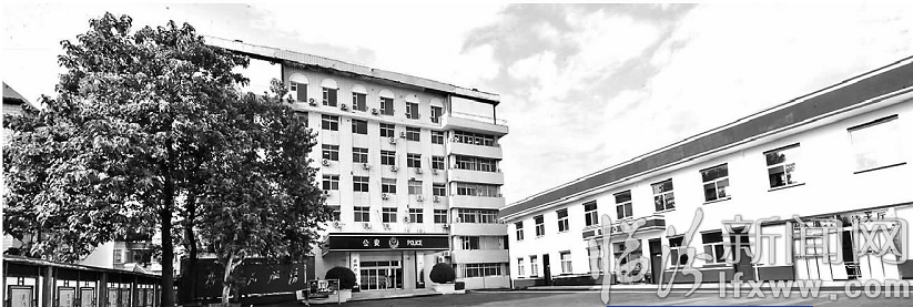 完成高標準改造重建的霍州市公安局