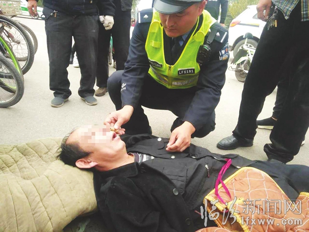 臨汾交警李晉剛:危急關頭 責任就是擔當